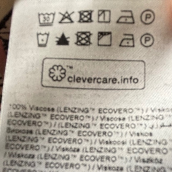 Part Two Copenhagen botanical print 3/4 sleeve blouse flowy size EU40 - Picture 13 of 16